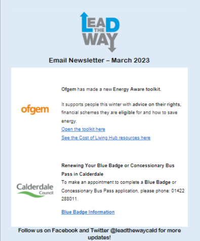 Email-Newsletter March